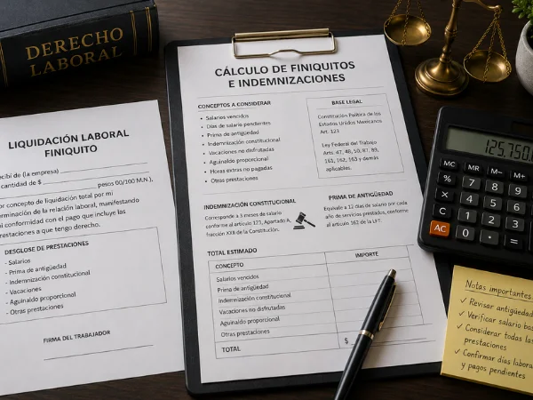 Revisión de finiquito e indemnización laboral en Guanajuato capital